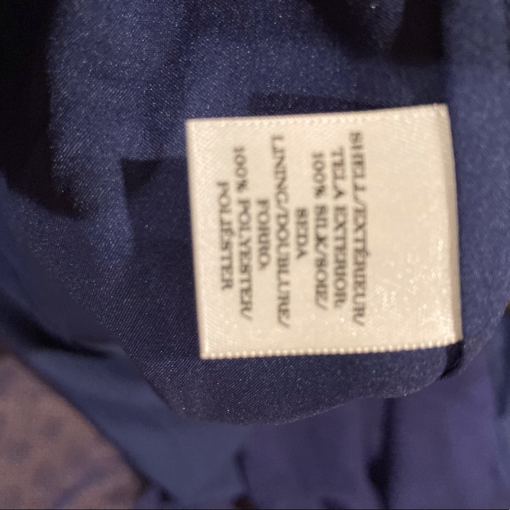 NWT Ann Taylor Blue Strapless Dress - Picture 7 of 12